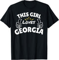 Fun Graphic-This Girl Loves Georgia Apparel | US Viral Pick | High CTR Boost