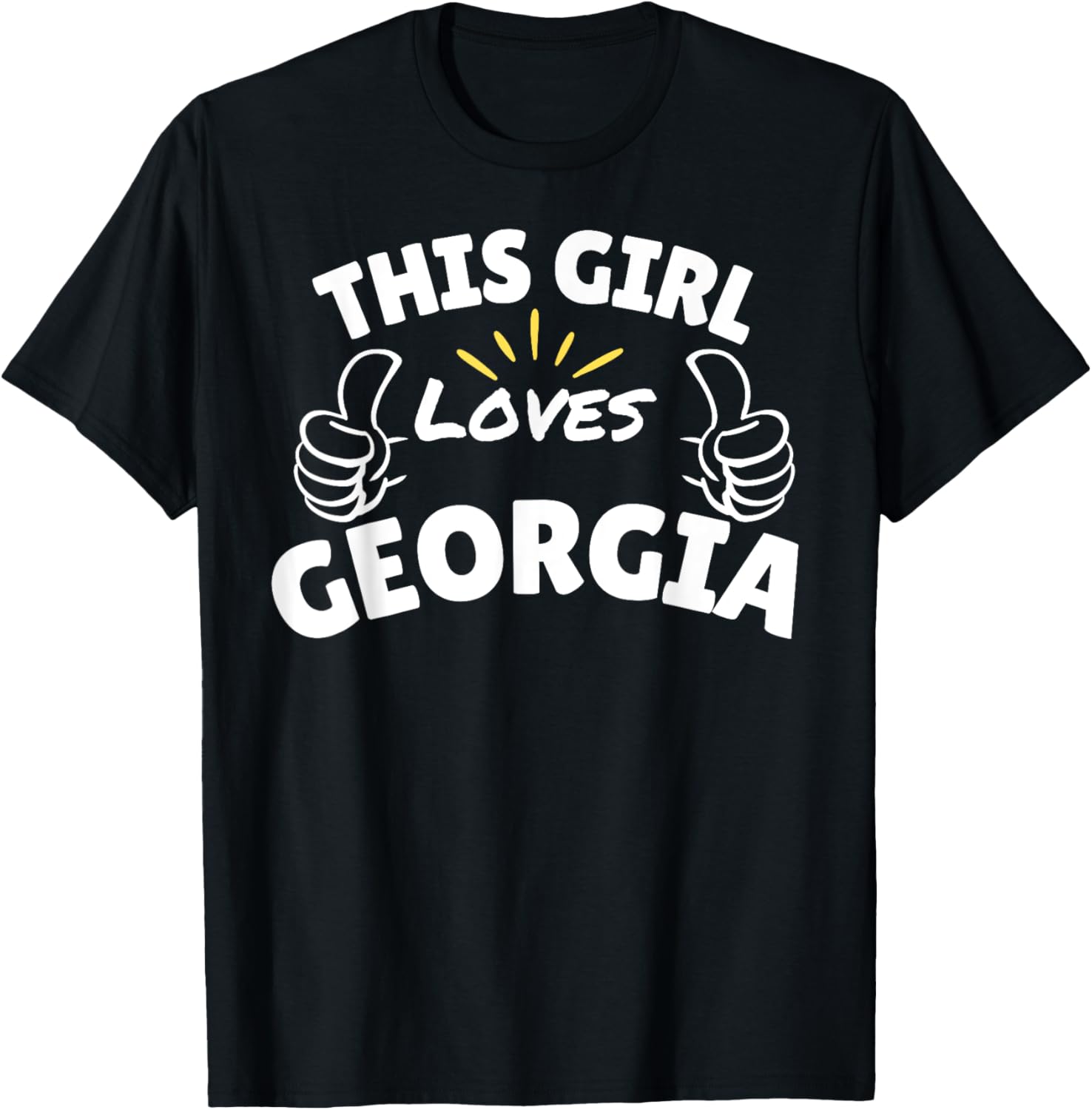 Fun Graphic-This Girl Loves Georgia Apparel | US Viral Pick | High CTR Boost