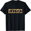 Funny Jessica Leopard Print Personalized Name Jessica Apparel Trending US Gift Ready