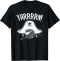 Yarrrrn! Funny Pirate Yarn Knitting Shirt Crocheting T Shirt T-Shirt | Viral US Pick | High CTR Title