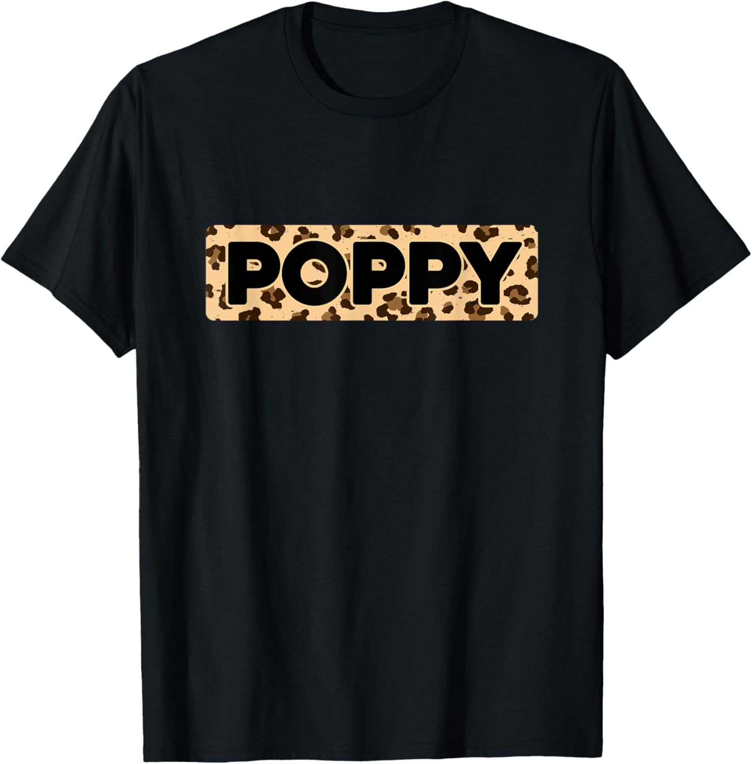 Funny Poppy Leopard Print Personalized Name Poppy Apparel Streetwear Style Best Seller Look