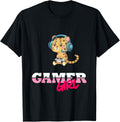 Cheetah Gamer Girl Gaming Apparel Comfort Fit US Top Pick