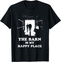 The Barn Is My Happy Place Horse Lover for Women Men Kids Apparel | Trending 2025 | Perfect Gift Choice