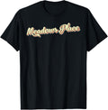 Meadows Place TShirt Retro Art Baseball Font Vintage T-Shirt | Top Conversion Title | Customer Favorite
