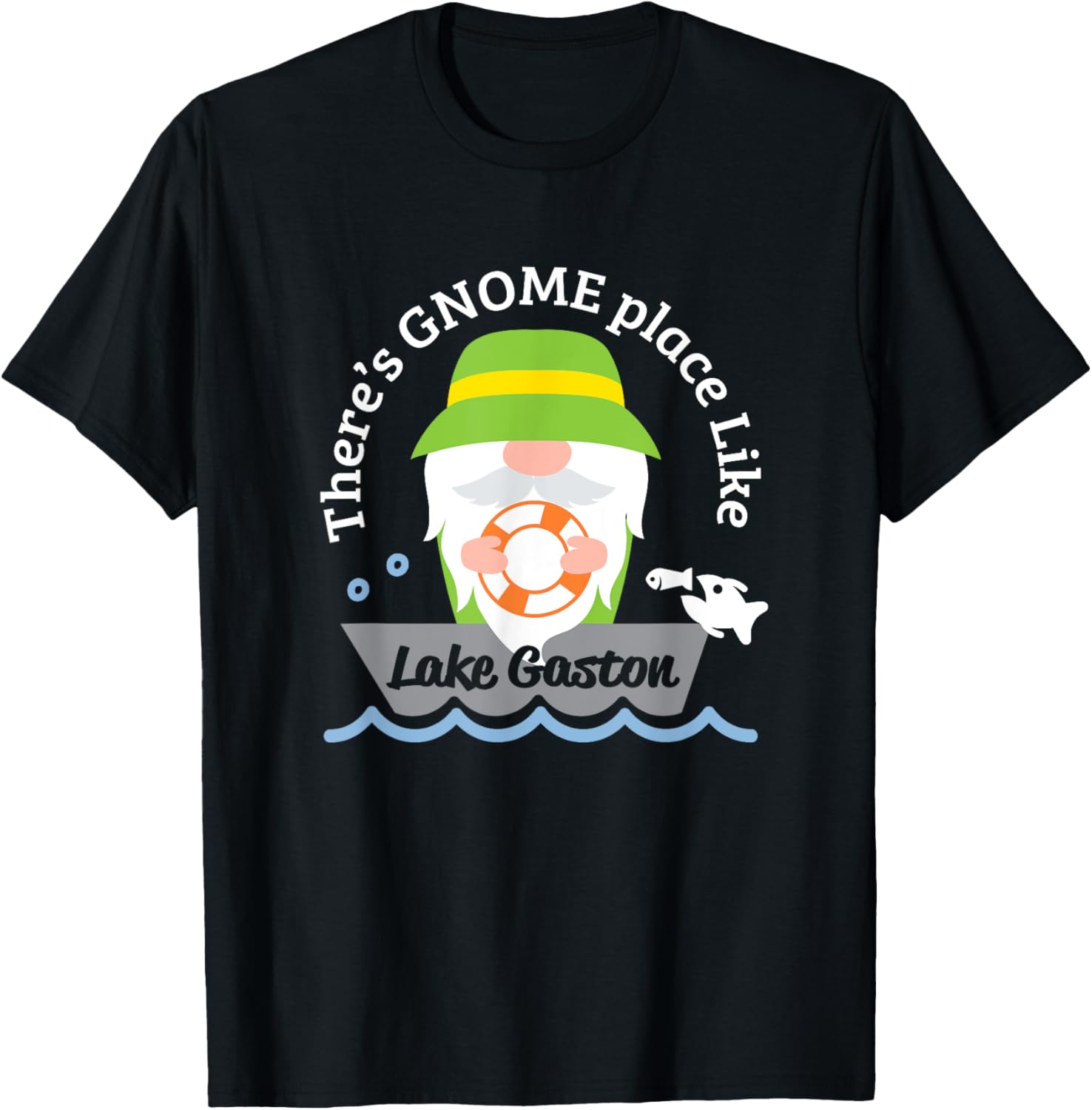 Lake Gaston NC VA There's Gnome Place Like Lake Gaston Apparel | Trending 2025 | Customer Favorite