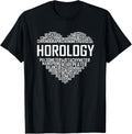 Horology Heart Horologist Watchmaker Expert Clock Maker Apparel | US Viral Style | Comfort Daily Wear