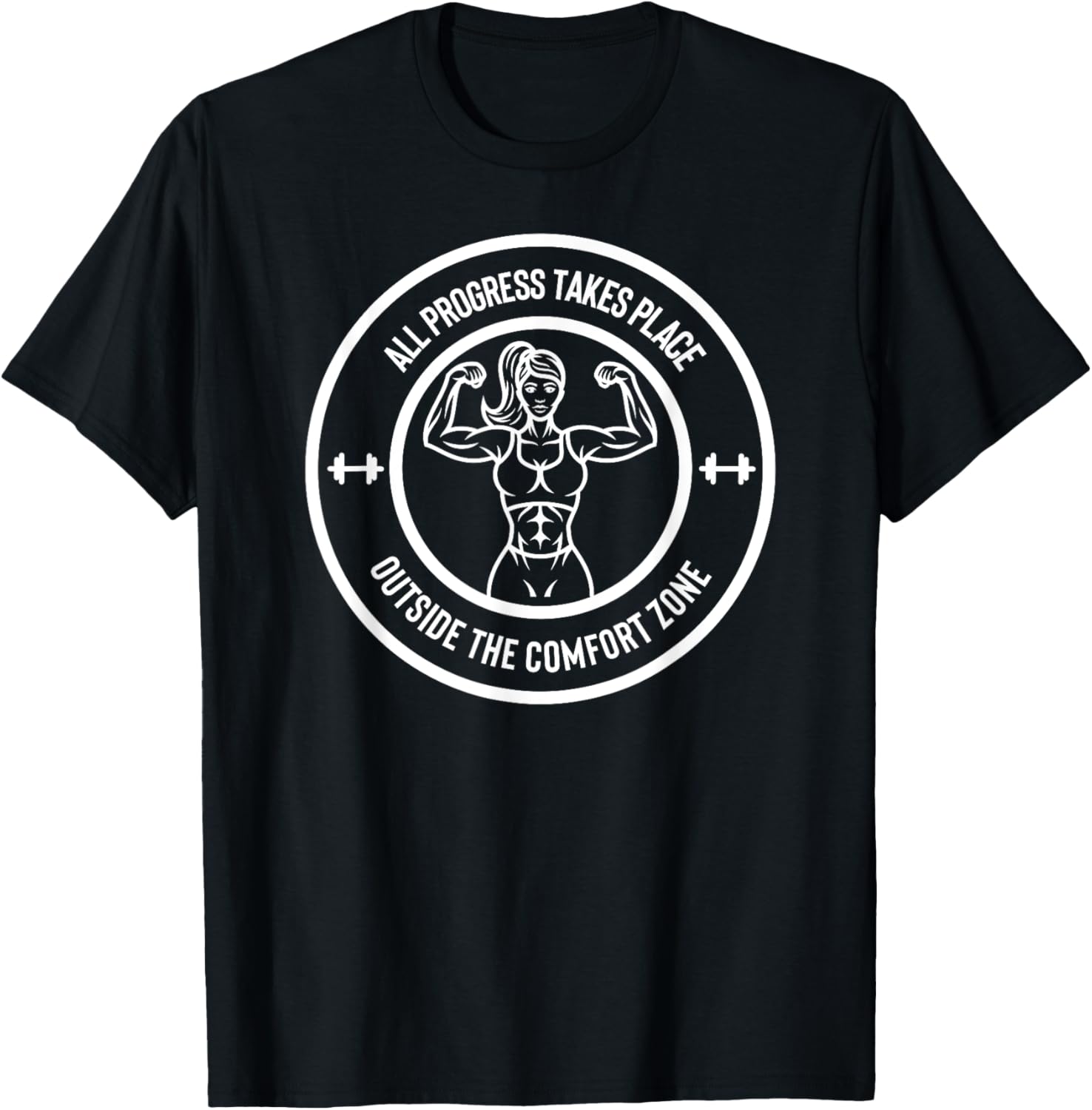 All Progress Takes Place Outside Comfort Zone Body Builder 6 Apparel | Trending 2025 | Top Rated Comfort
