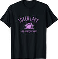 Torch Lake My Happy Place MI Boating Fishing Camping Apparel | High Search Volume | Daily Wear Essential