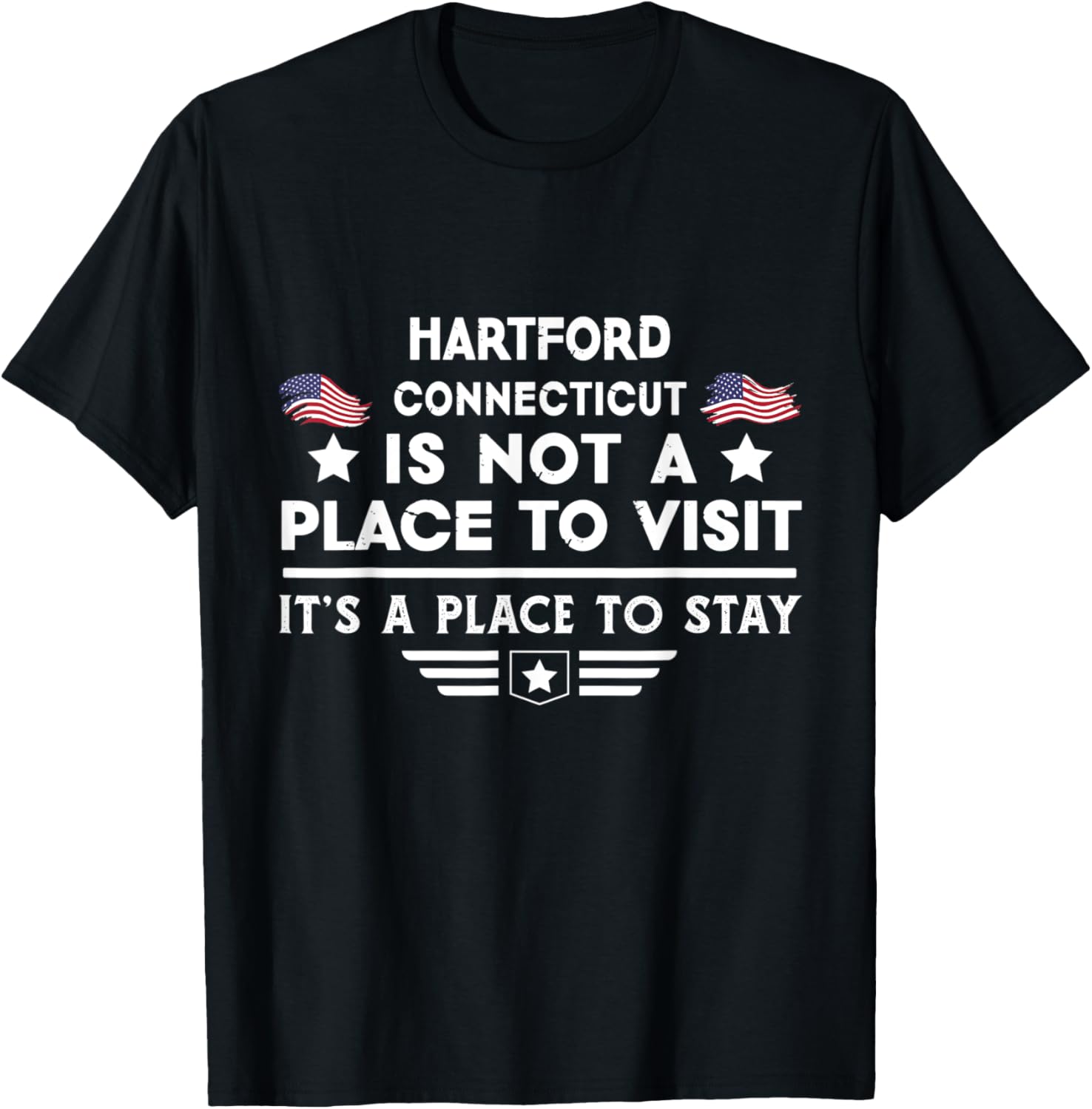 Hartford Connecticut Place to stay USA Town Home City Apparel | Premium Quality | Aesthetic Casual Look