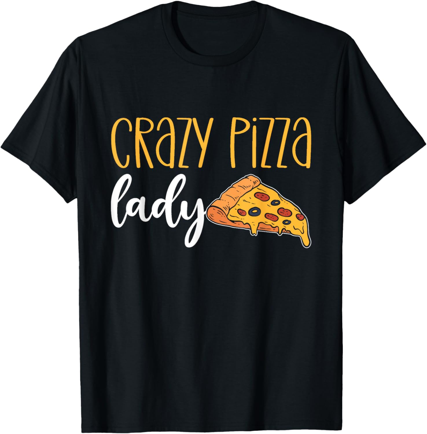 Crazy Pizza Lady. Pizza Baker Pizza Maker Pizza Making Apparel | Trending 2025 | Comfort Daily Wear