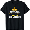 Michael The Legend Funny Gift Idea Apparel | US Best Seller