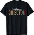Casting Director Leopard Print Funny Appreciation Apparel Streetwear Style Gift Ready