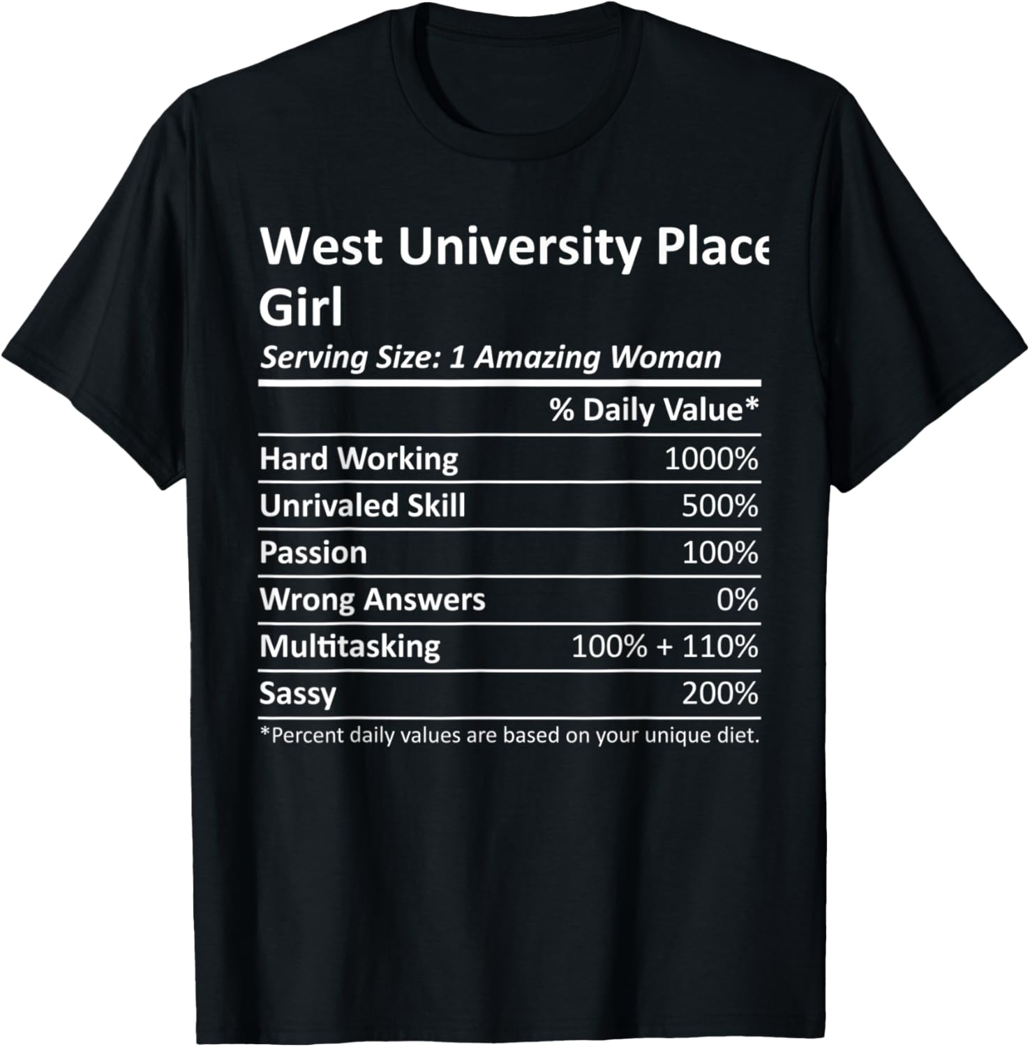 WEST UNIVERSITY PLACE GIRL TX TEXAS Funny City Home Gift Apparel | Top Conversion Title | High CTR Boost