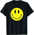Classic Smile T Shirt Retro 80s Acid House Emoticon T-Shirt | Top Rated | High CTR Title