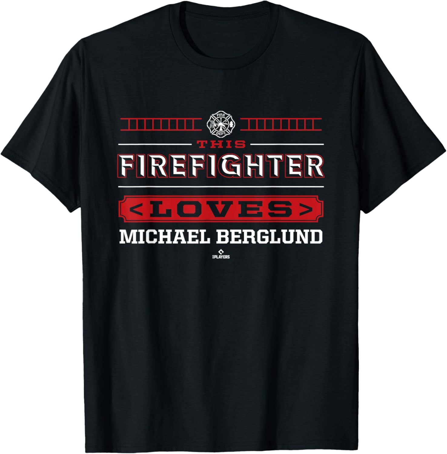 This Firefighter Loves Michael Berglund Prospect Baseball Apparel | Trending 2025