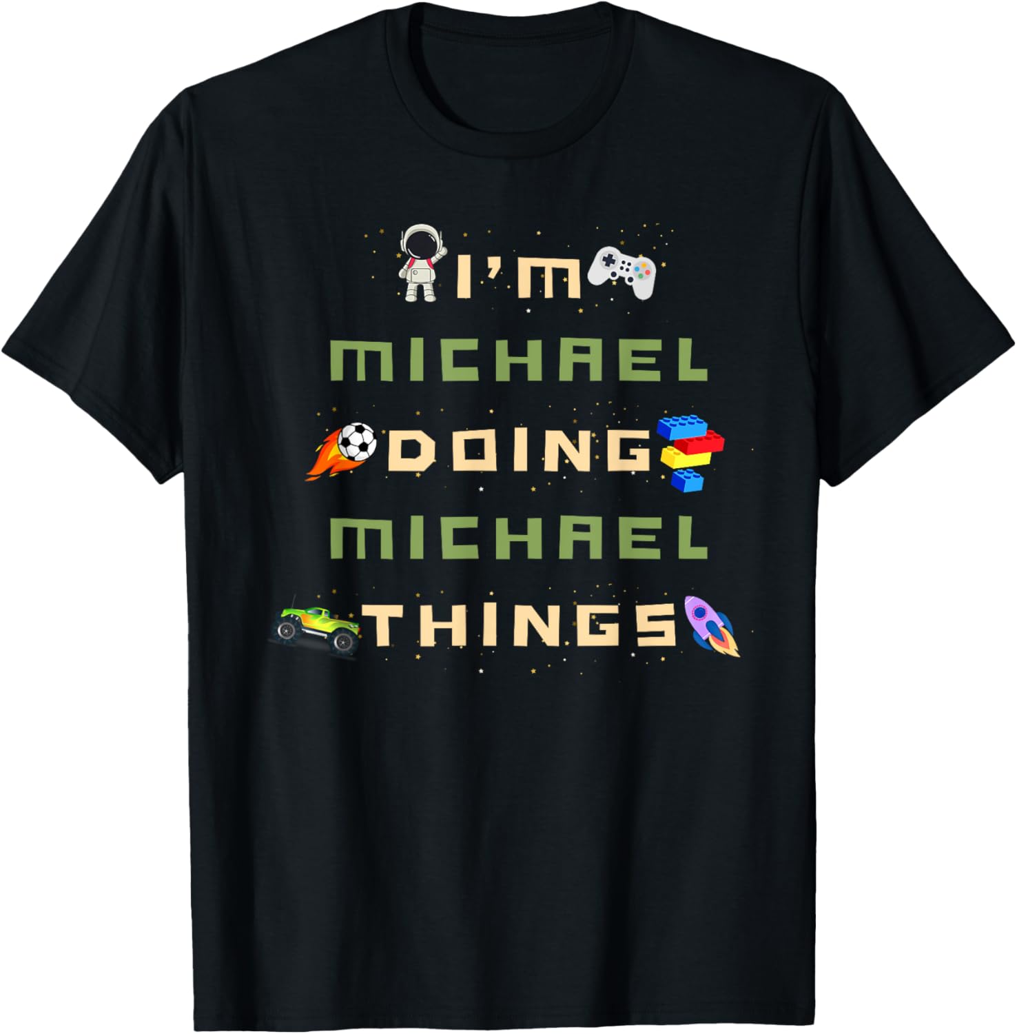 I'm Michael Boys Personalized First Name Apparel | Viral Streetwear Style