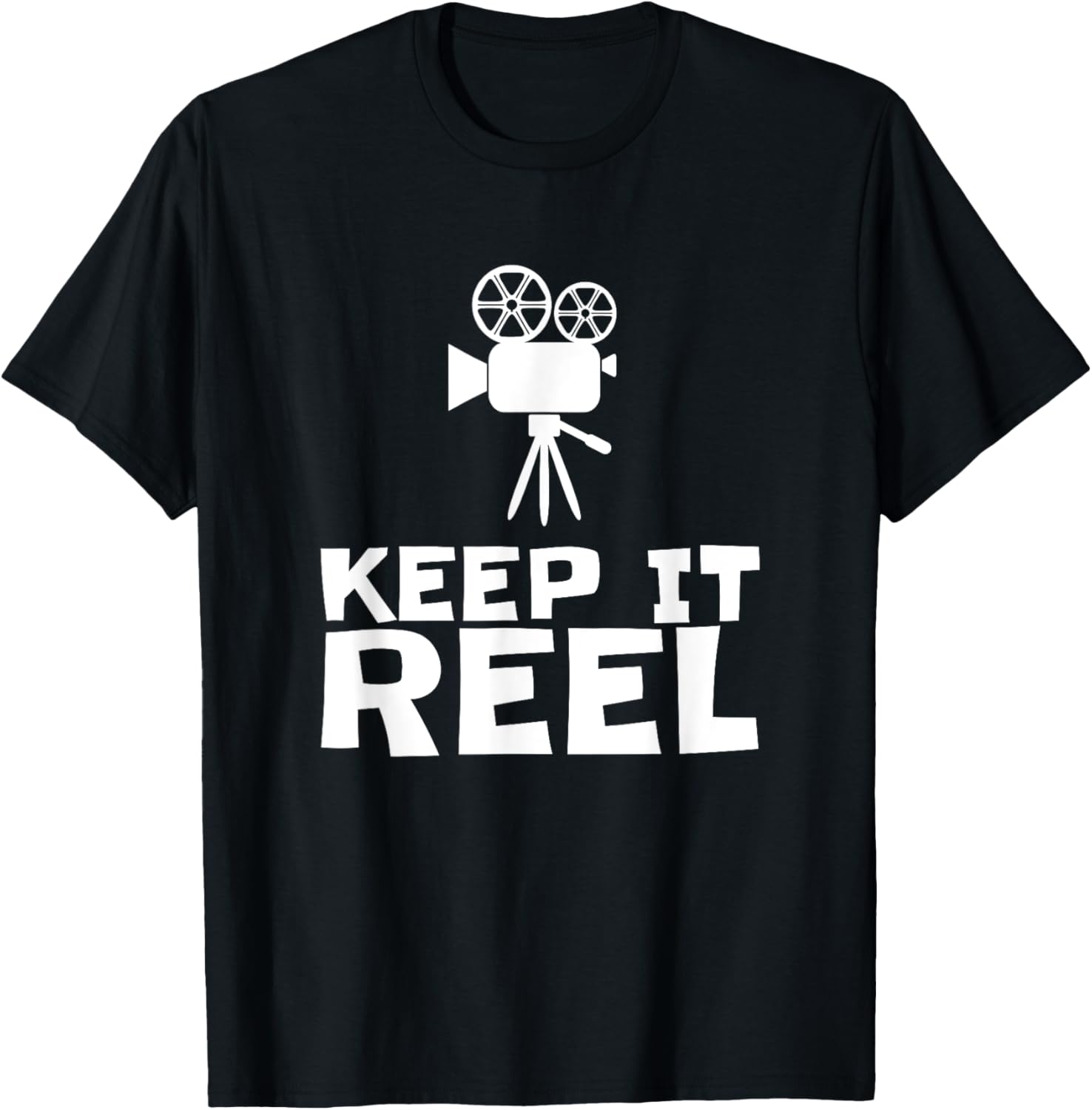Keep It Reel Film Fans Film Students Filmmakers Apparel | Premium Quality | Comfort Daily Wear