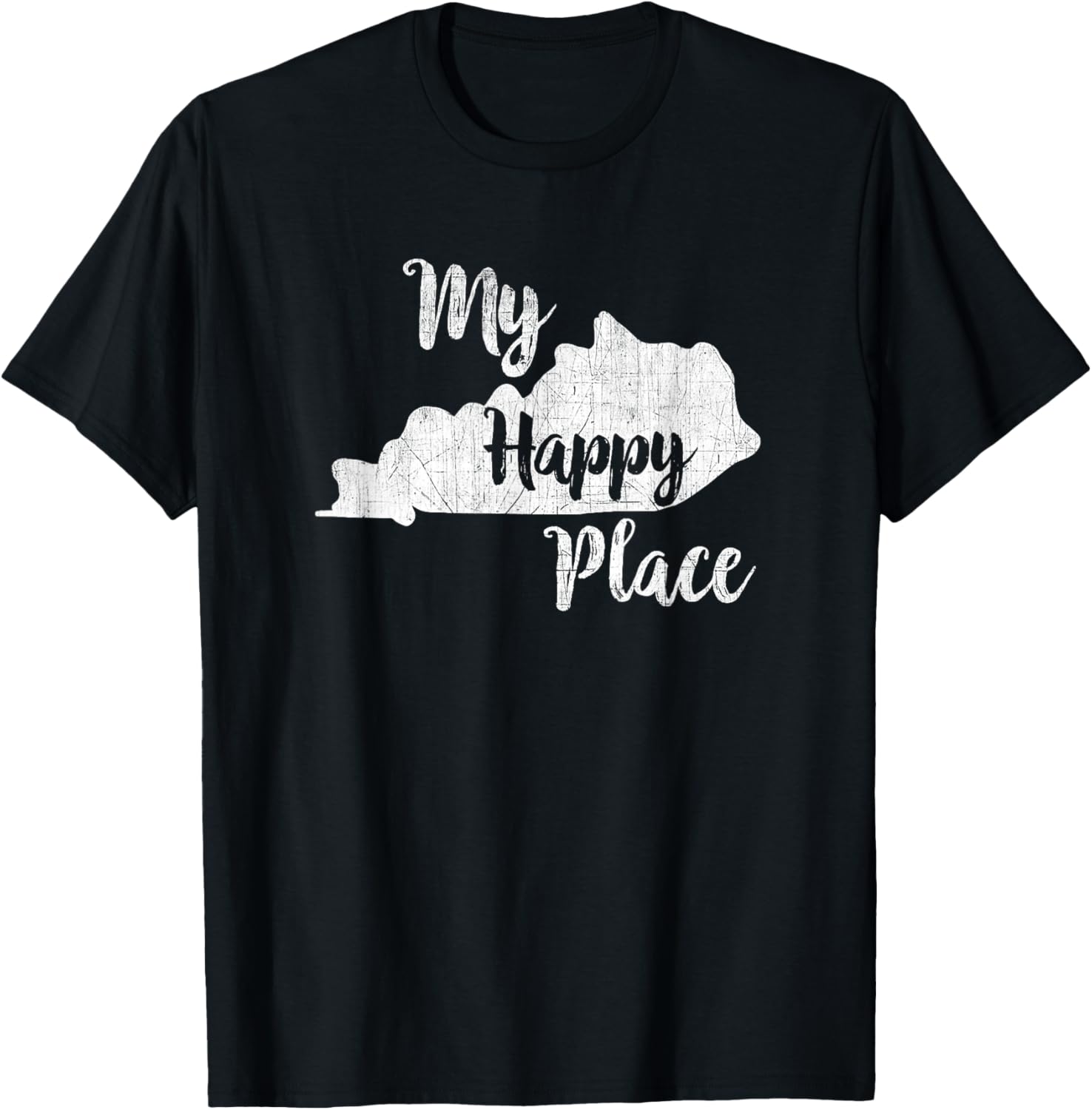 Kentucky My Happy Place State Home Apparel | Google Shopping Optimized | Daily Wear Essential