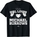 This Girl Loves Michael Burrows Prospect Baseball Fan Gear Apparel | Premium Quality
