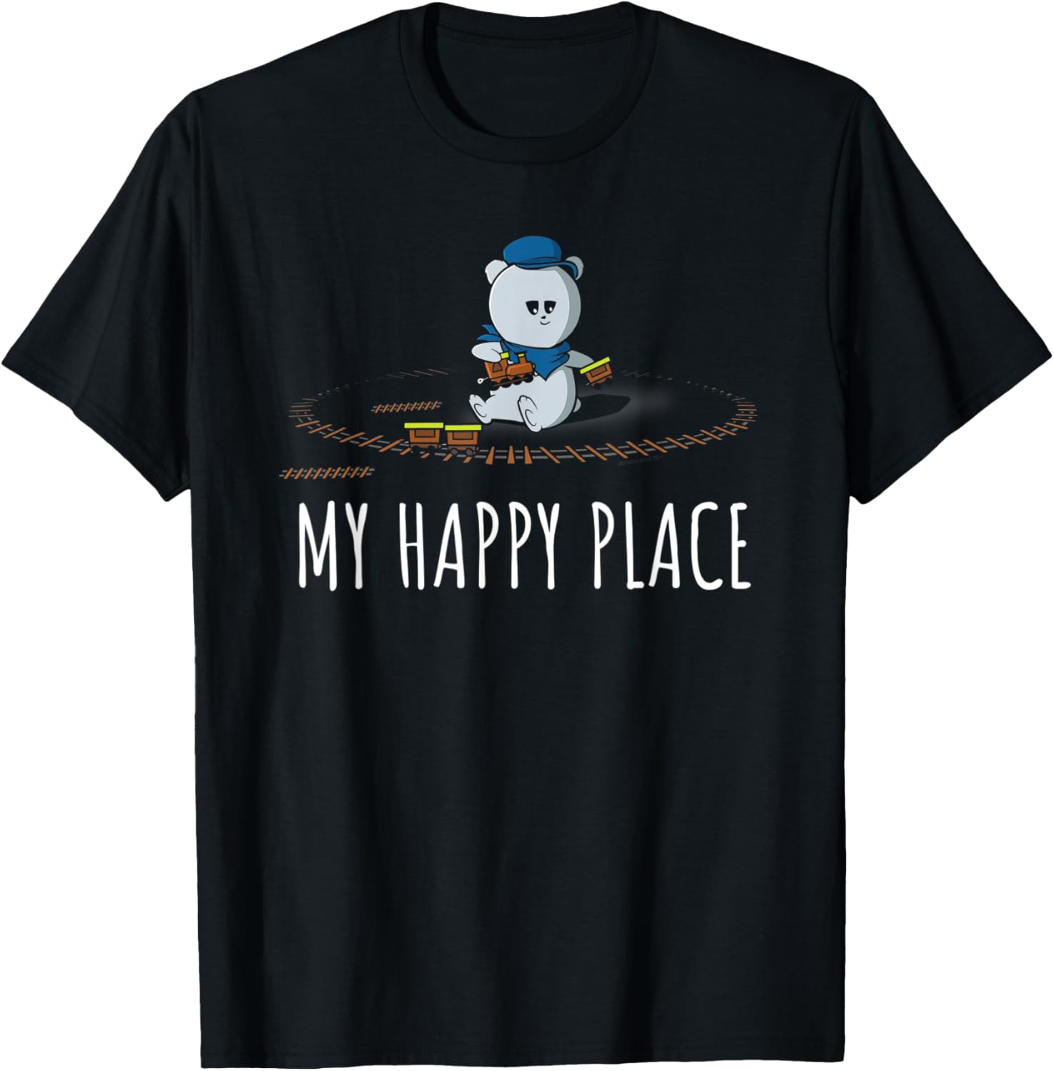 Model Railways are my Happy Place Apparel | High Search Volume | High CTR Boost