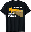 This Is My Happy Place Kitten Cat T-Shirt for Men Women Kids T-Shirt | Trending 2025 | Top Rated Comfort