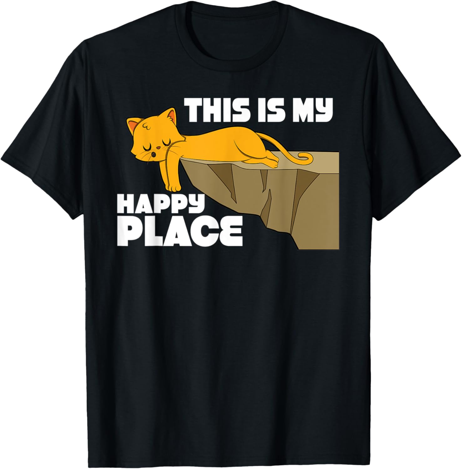 This Is My Happy Place Kitten Cat T-Shirt for Men Women Kids T-Shirt | Trending 2025 | Top Rated Comfort
