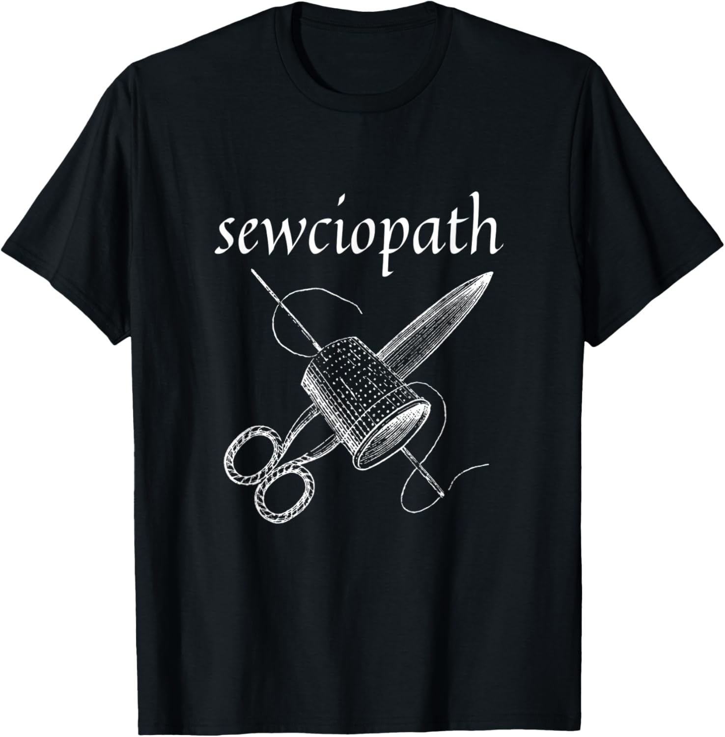 Sewciopath Funny Sewing Yarn Sewist Tools Sew Pun Yarn Supply | Trending 2025 | Perfect for Crafters