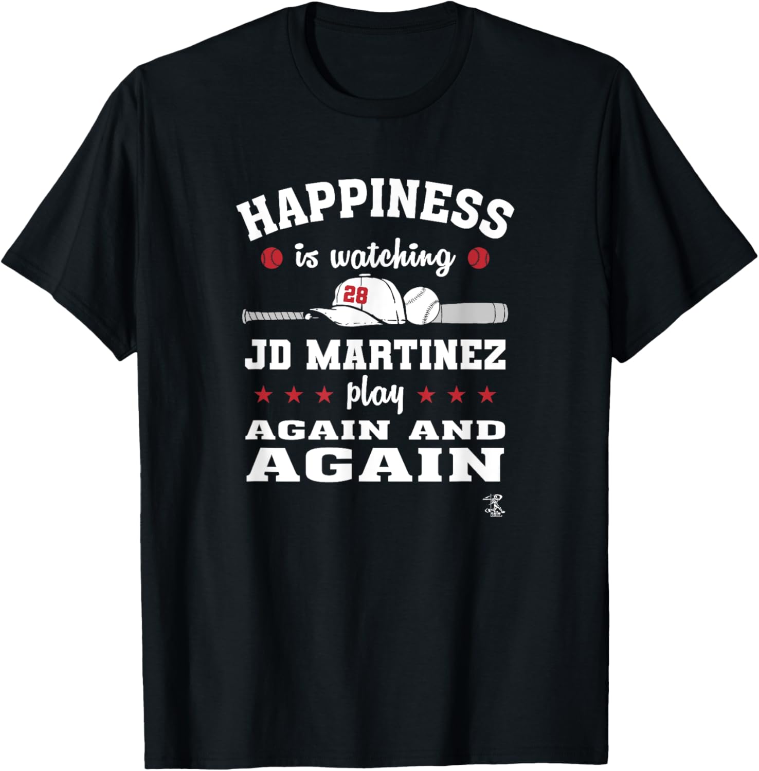 JD Martinez Happiness is Watching Gameday Apparel | Best Seller Pick