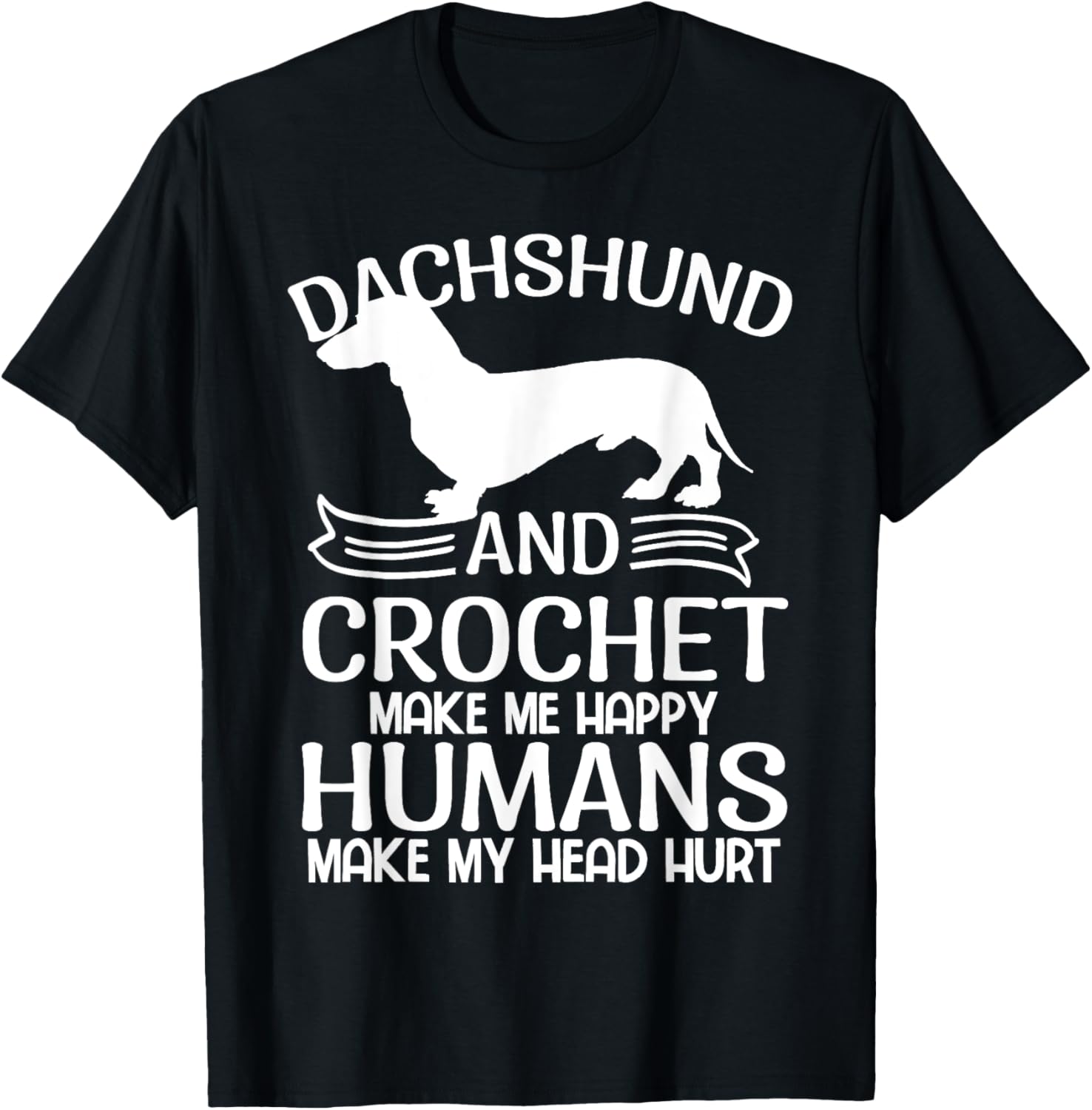 Dachshund-dog and crochet funny crocheting yarn-grandma Yarn Supply | Premium Quality | Best Seller Choice