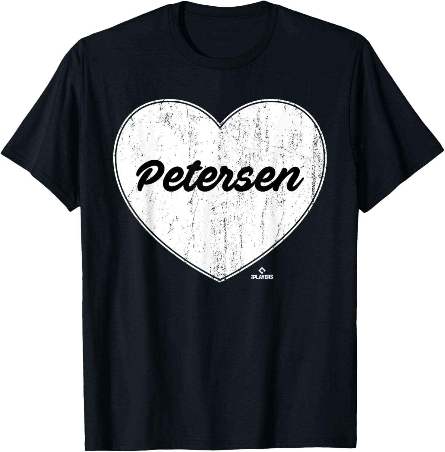 Distressed Heart Michael Petersen Prospect Baseball Fan Gear Apparel | Viral Streetwear Style