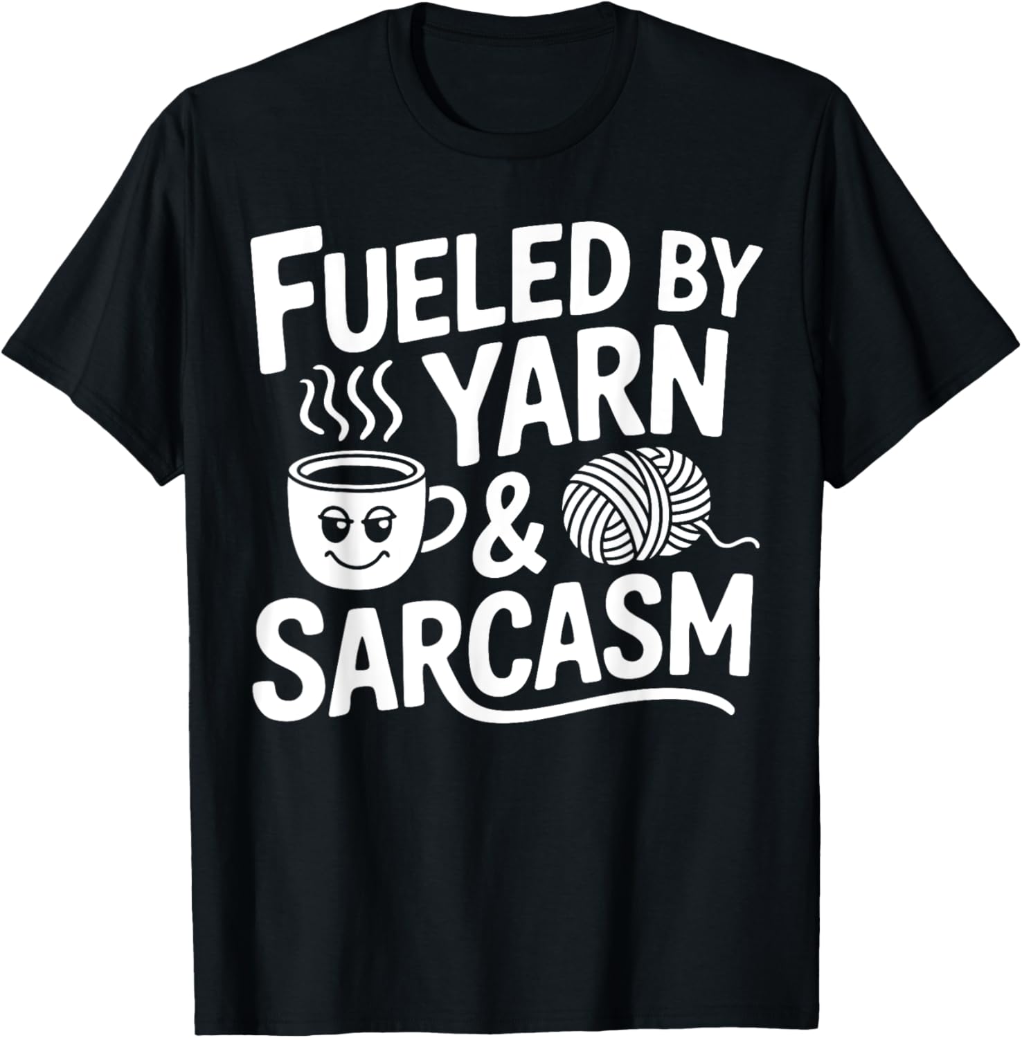 Knitting Yarn Coffee And Sarcasm Knitter Yarn Supply | Premium Quality | Customer Favorite
