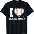 I Heart Michael Henley Prospect Baseball Fan Gear Apparel | Trending 2025