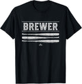 Vintage Baseball Bat Gameday Michael Brewer Prospect Apparel | Premium Quality