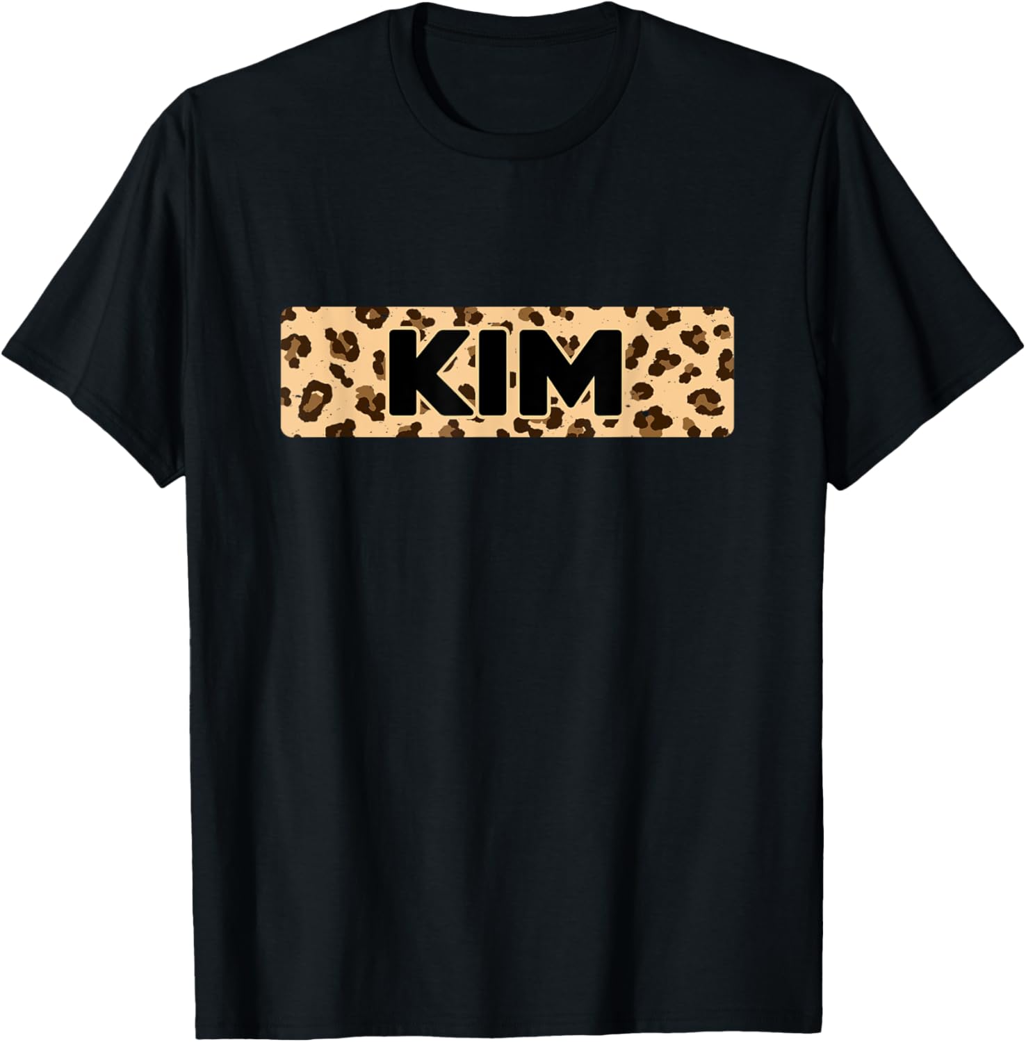 Funny Kim Leopard Print Personalized Name Kim Apparel Premium Print Best Seller Look