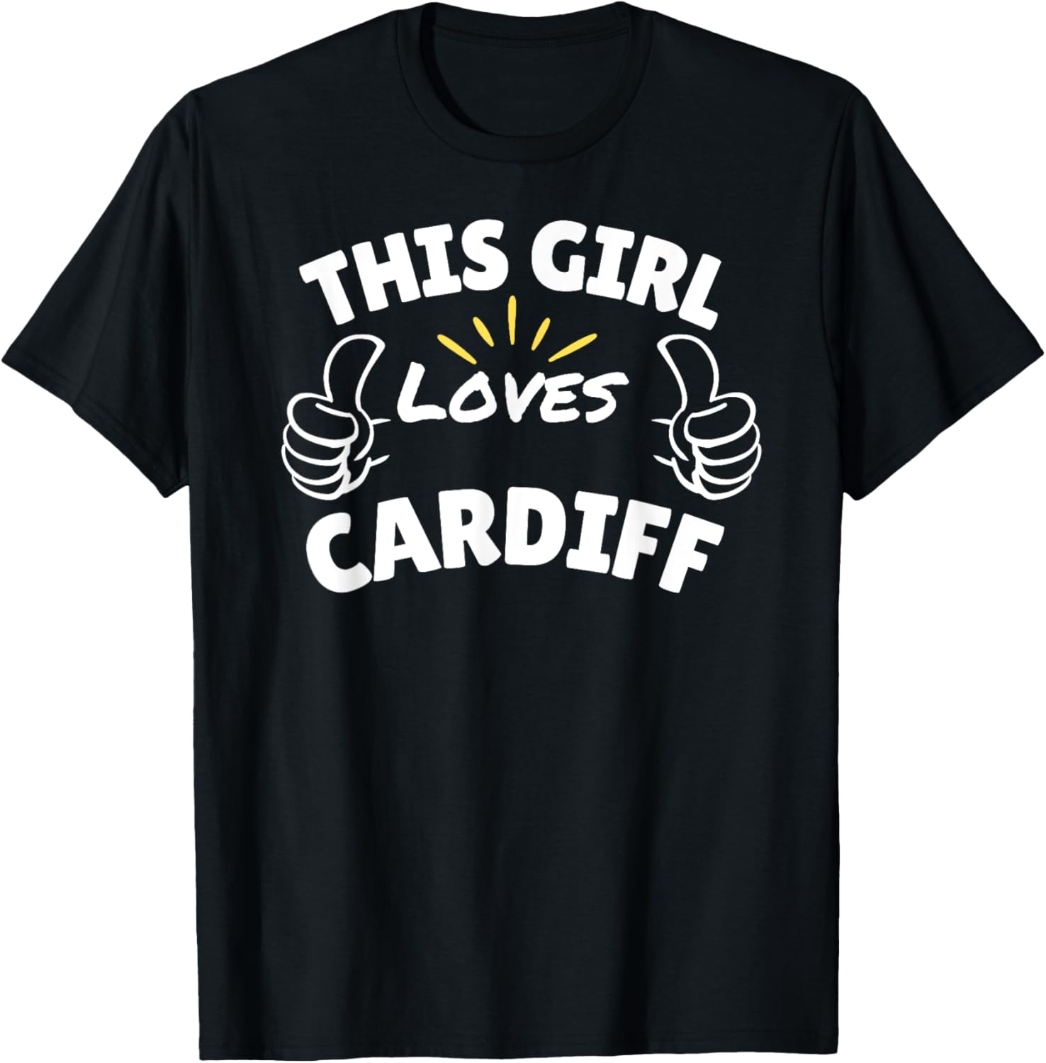 Fun Graphic-This Girl Loves Cardiff Apparel | Top Conversion Title | Customer Favorite