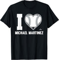I Heart Michael Martinez Prospect Baseball Fan Gear Apparel | Everyday Casual Wear