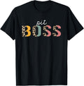 Pit Boss Leopard Print Funny Appreciation Apparel Comfort Fit Fan Favorite