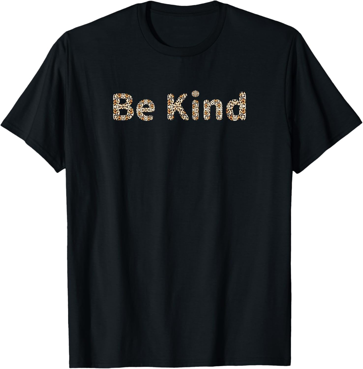 Cool Be Kind Inspirational Leopard Cheetah Print Apparel Viral TikTok Find Hot Right Now