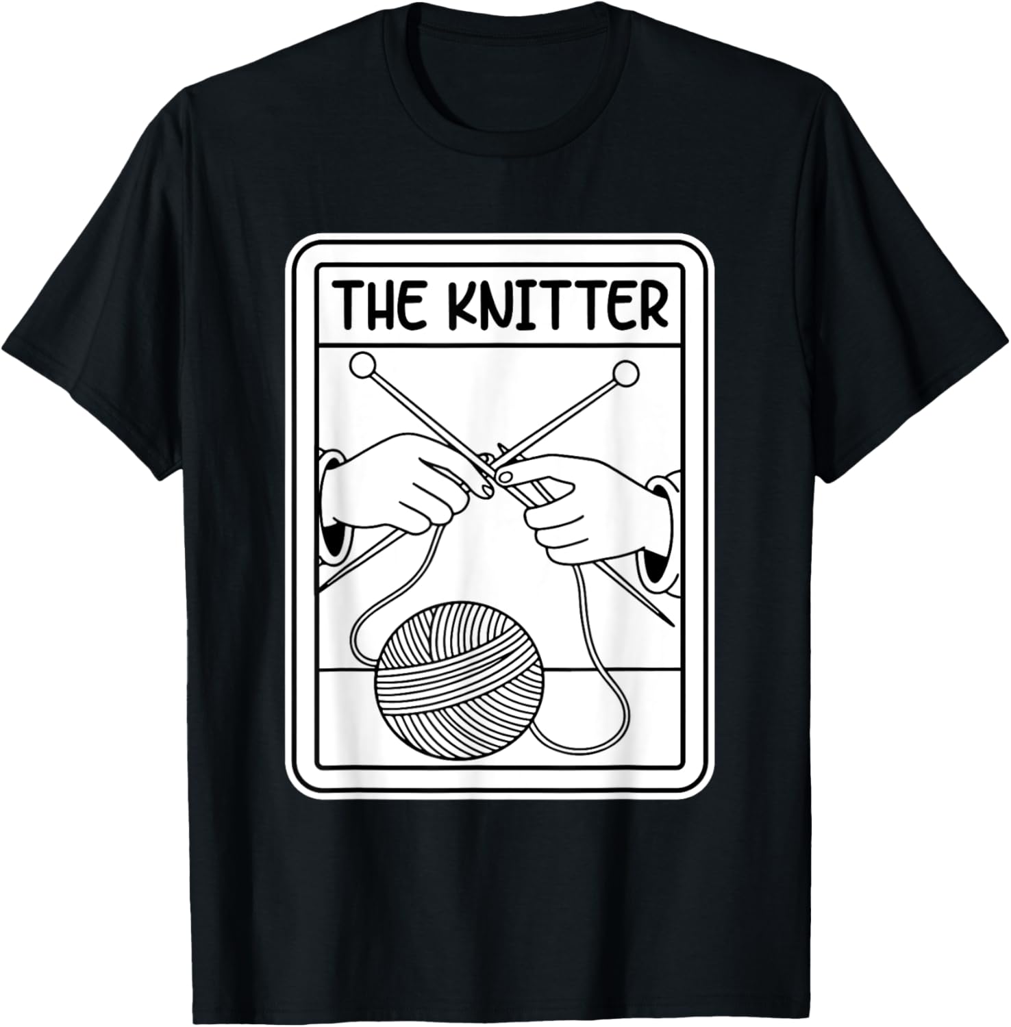 The Knitter Design with Yarn and Needles Yarn Supply | Viral US Pick | High CTR Title