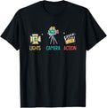 Lights Camera Action Editor Filmmaker Apparel | Trending 2025 | Must-Have Style