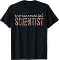 Environmental Scientist Leopard Print Funny Appreciation Apparel High Search Demand Gift Ready