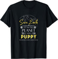 Mens Save Earth It's the Only Place with Puppy Funny Tee Apparel | Google Shopping Optimized | High CTR Boost