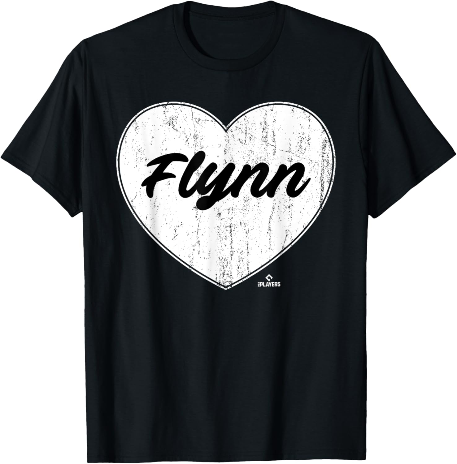 Distressed Heart Michael Flynn Prospect Baseball Fan Gear Apparel | Everyday Casual Wear
