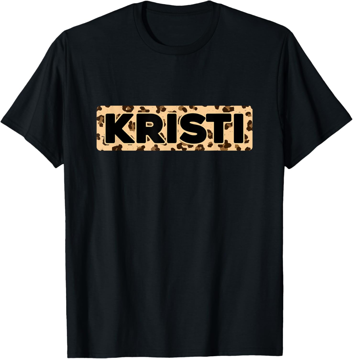 Funny Kristi Leopard Print Personalized Name Kristi Apparel High Search Demand Gift Ready