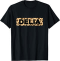 Funny Delia Leopard Print Personalized Name Delia Apparel Viral TikTok Find Everyday Wear