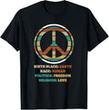 Birth Place Earth Race Human Politics Freedom Apparel | Bestseller Style | Customer Favorite