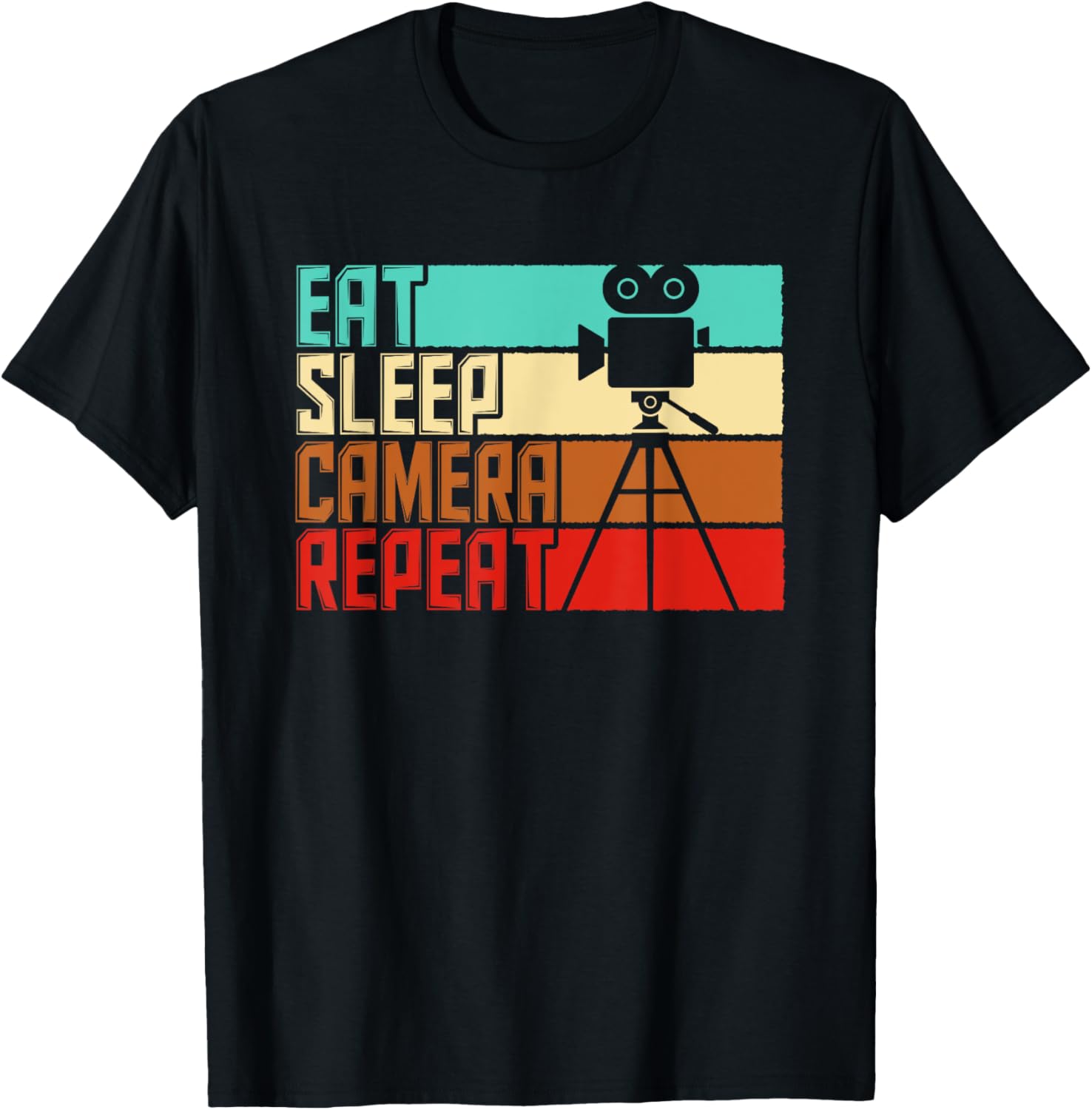 Vintage Eat Sleep Repeat Film Maker Apparel | Best Seller Pick | Must-Have Style
