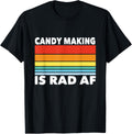 Candy Making Vintage Men Women Retro Candy Maker Apparel | US Viral Style | Comfort Daily Wear