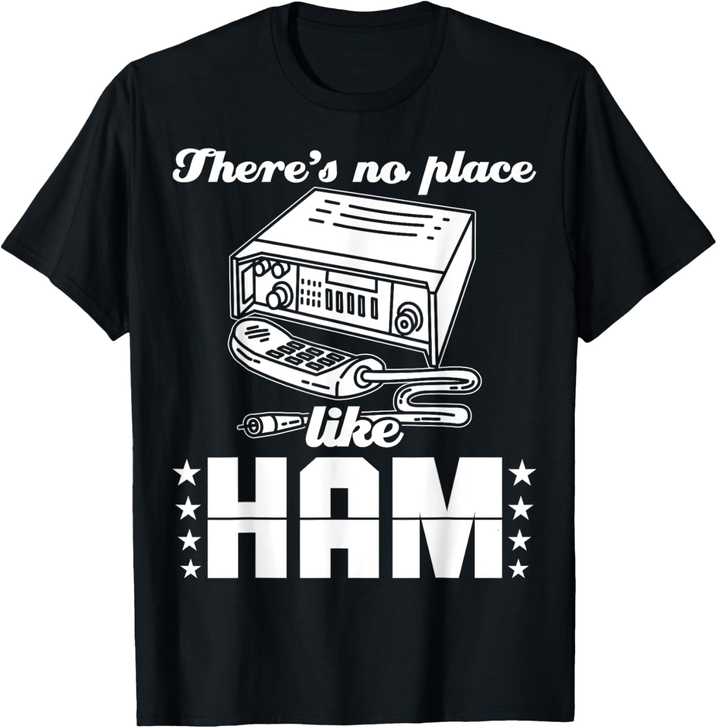 Ham Radio There's No Place Like Ham Amateur Radio Apparel | Google Shopping Optimized | Daily Wear Essential
