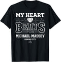My Heart Beats for Michael Massey Kansas City Baseball MLBPA Apparel | Viral Streetwear Style